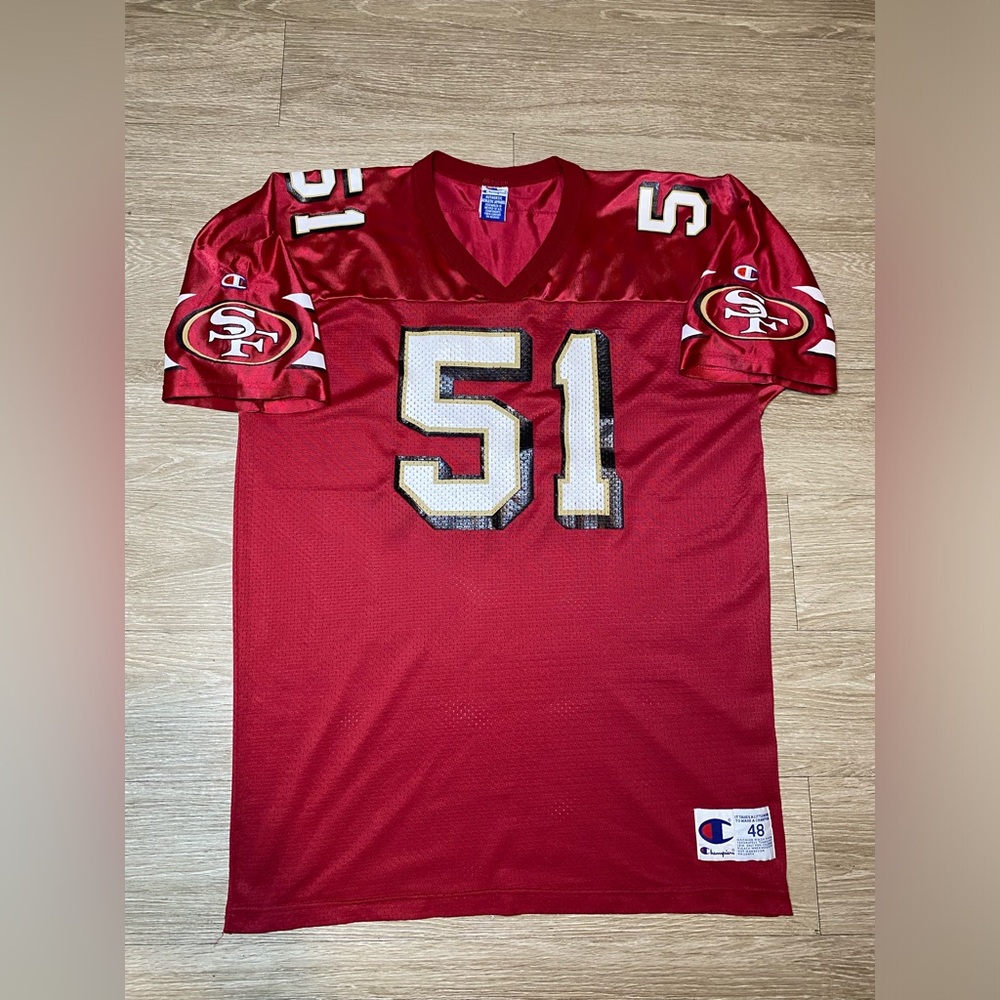Vintage 90's Champion NFL San Francisco 49ers Ken Norton Jersey Size Men Size XL